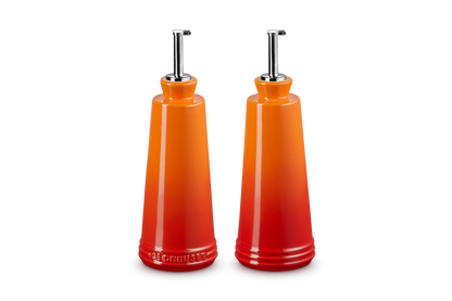 Stoneware Signature Oil and Vinegar Set