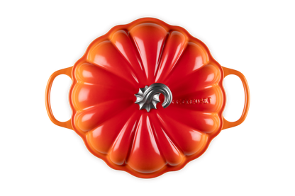 Cast Iron Pumpkin Shallow Casserole