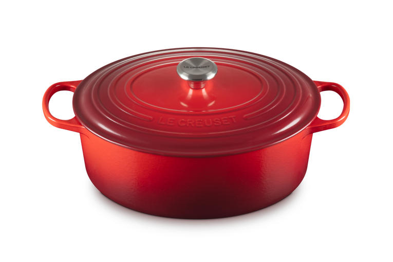 Cast Iron Oval Casserole