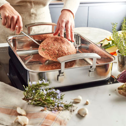 Demeyere Industry 5 Braadslede 32 x 26 cm