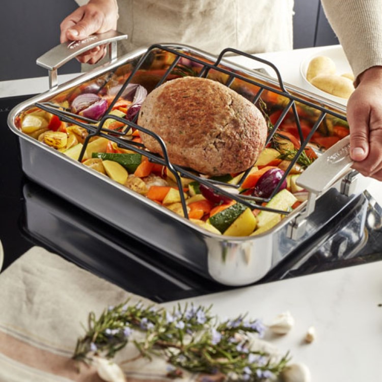 Demeyere Industry 5 Braadslede 32 x 26 cm