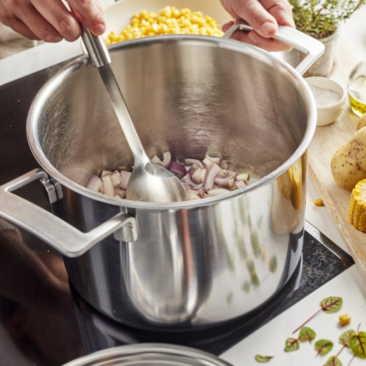 Demeyere Industry 5 Soeppan 8L Dichte Rand