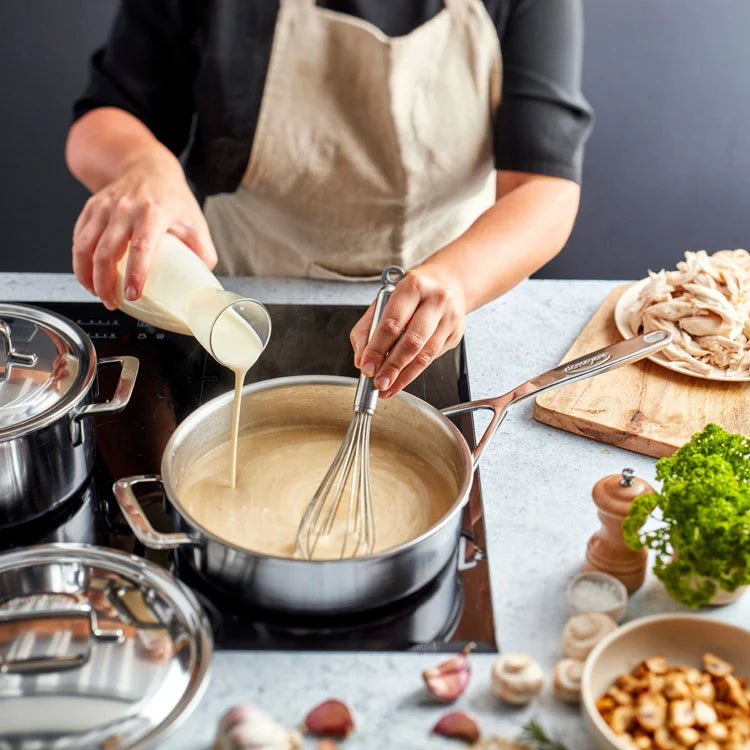 Demeyere Intense 5 Hapjespan Met Dubbelwandige Deksel 24 cm