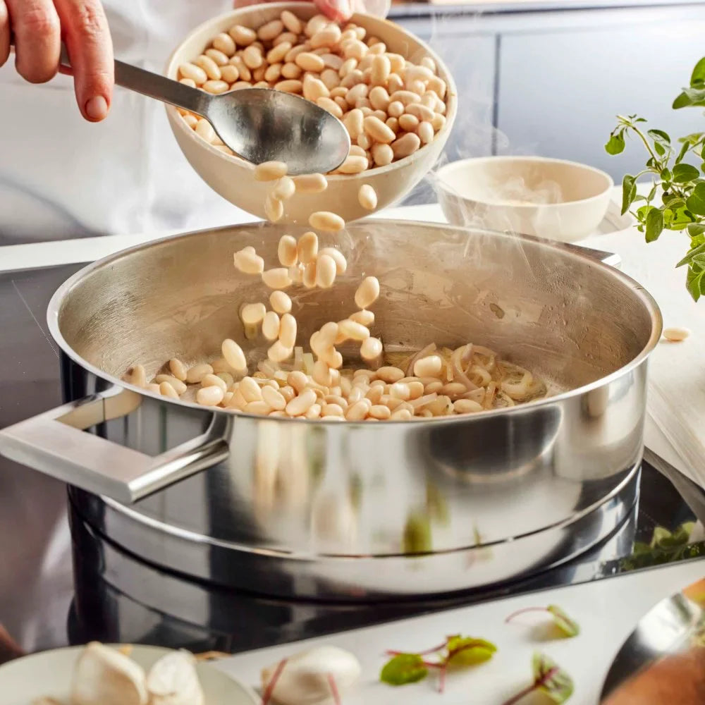 Demeyere John Pawson 7 Lage Kookpan - dubbelwandige deksel 28cm