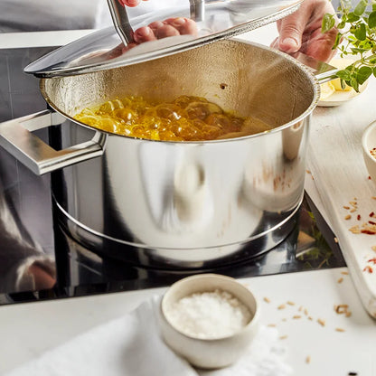 Demeyere John Pawson 7 Kookpan dubbelwandige deksel