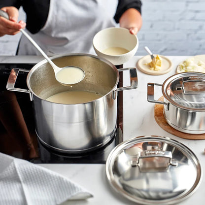 Demeyere Silver 7 Soeppan Met Dubbelwandige Deksel