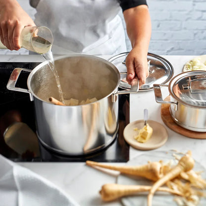 Demeyere Silver 7 Soeppan Met Dubbelwandige Deksel