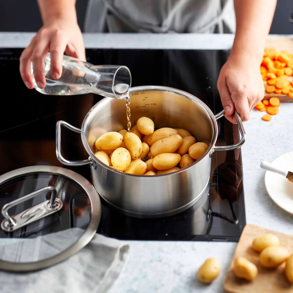 Demeyere Diverto 3 Pannenset 5 delig