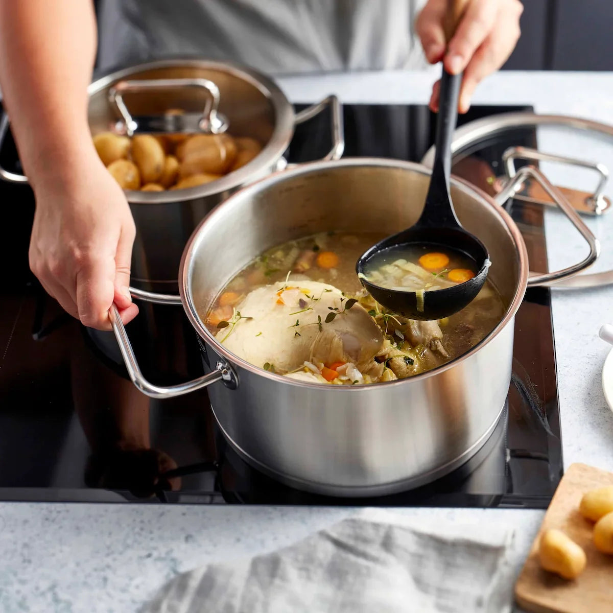 Demeyere Diverto 3 Pannenset 5 delig