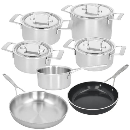 Demeyere Industry 5 Pannenset Dichte Rand 7-Delig