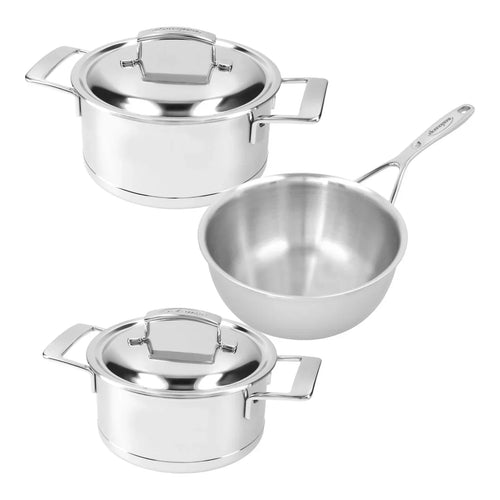 Demeyere Silver 7 pannenset 3 delig