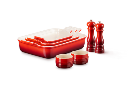 Stoneware 5-piece Essential Setwith Mills