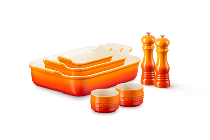 Stoneware 5-piece Essential Setwith Mills