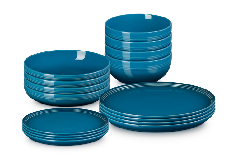 Stoneware Coupe 16-piece Dinnerware Set