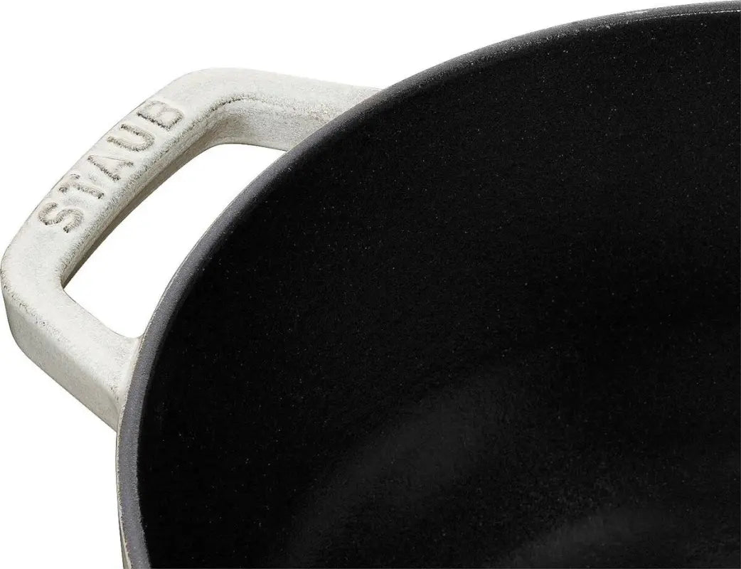 Staub Braadpan Snowflake White 24cm - 3.6L