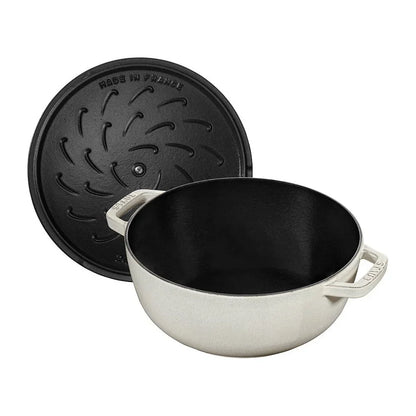 Staub Braadpan Snowflake White 24cm - 3.6L