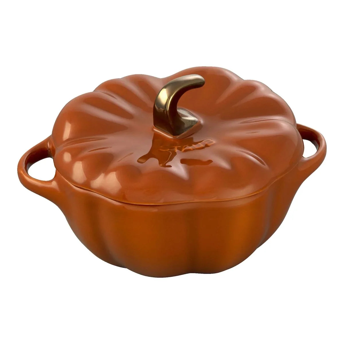 Staub Keramiek Pompoen Cocotte Kaneel 12cm / 0.5L