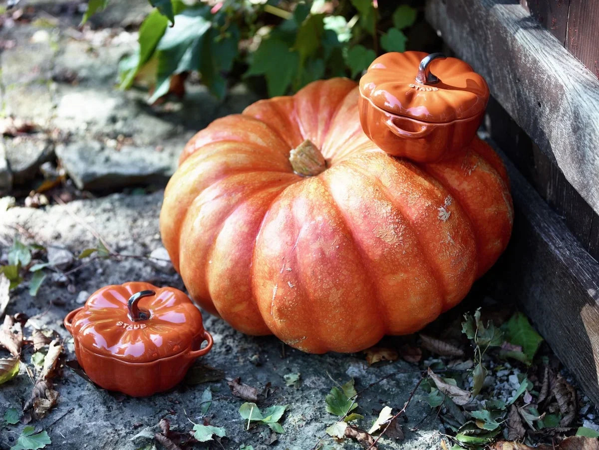 Staub Keramiek Pompoen Cocotte Kaneel 12cm / 0.5L