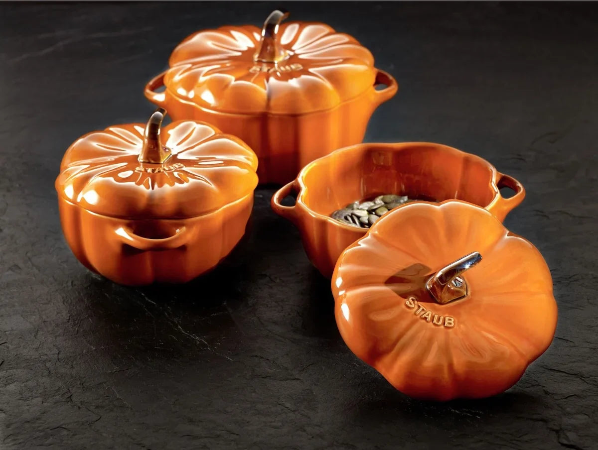 Staub Keramiek Pompoen Cocotte Kaneel 12cm / 0.5L