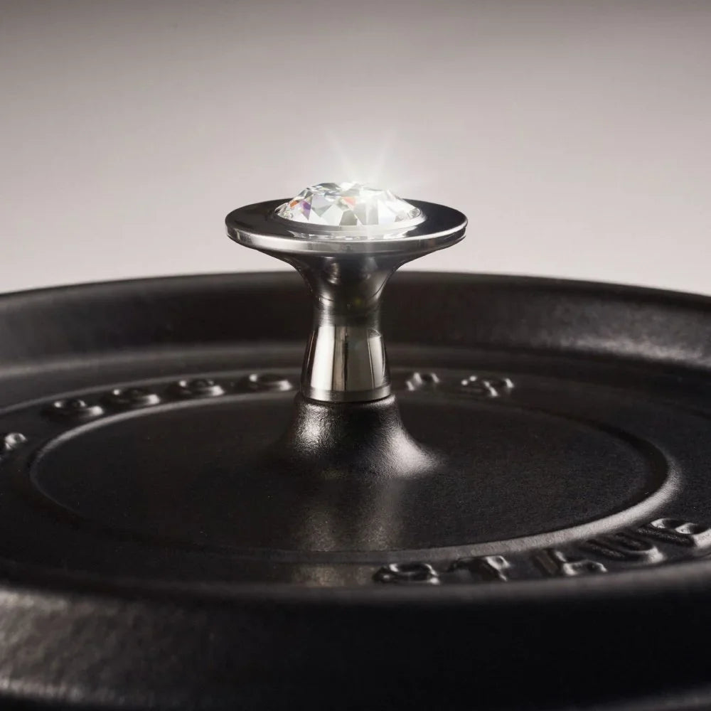 Staub Swarovski Universele Dekselknop (limited edition)