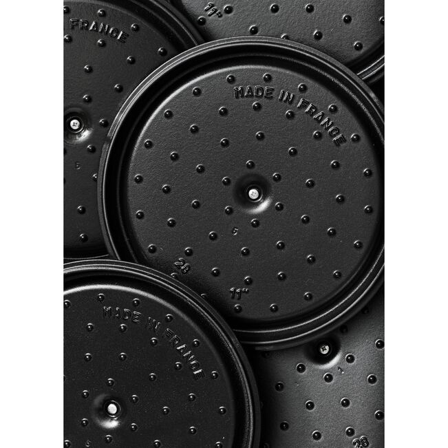 Staub Lage Cocotte Zwart