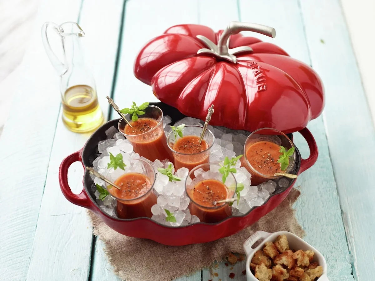 Staub Braadpan Tomaat – Kersenrood | 25 cm / 3 L